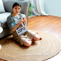 Natural fiber straw office floor mat chair mat